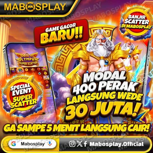 Koleksi Game Slot Mabosplay Terlengkap dan Terbaik 2025